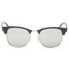 Vans Dunville Matte Black / Silver Mirror - Sunglasses Front