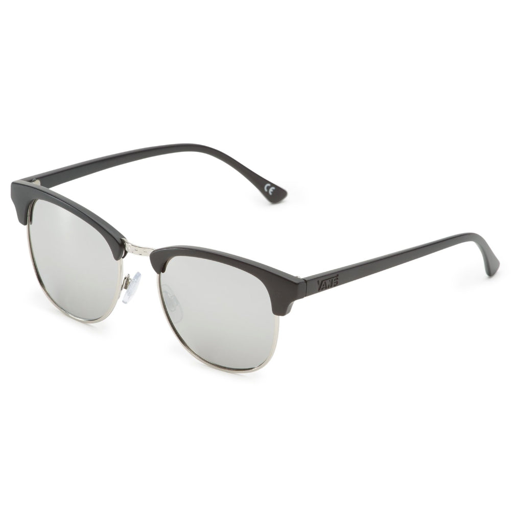 Vans Dunville Matte Black / Silver Mirror - Sunglasses