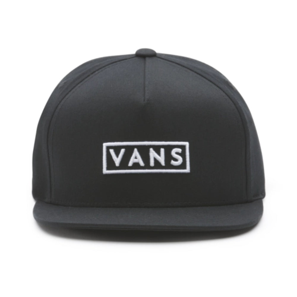 Vans Easy Box Snapback Black - Hat Front