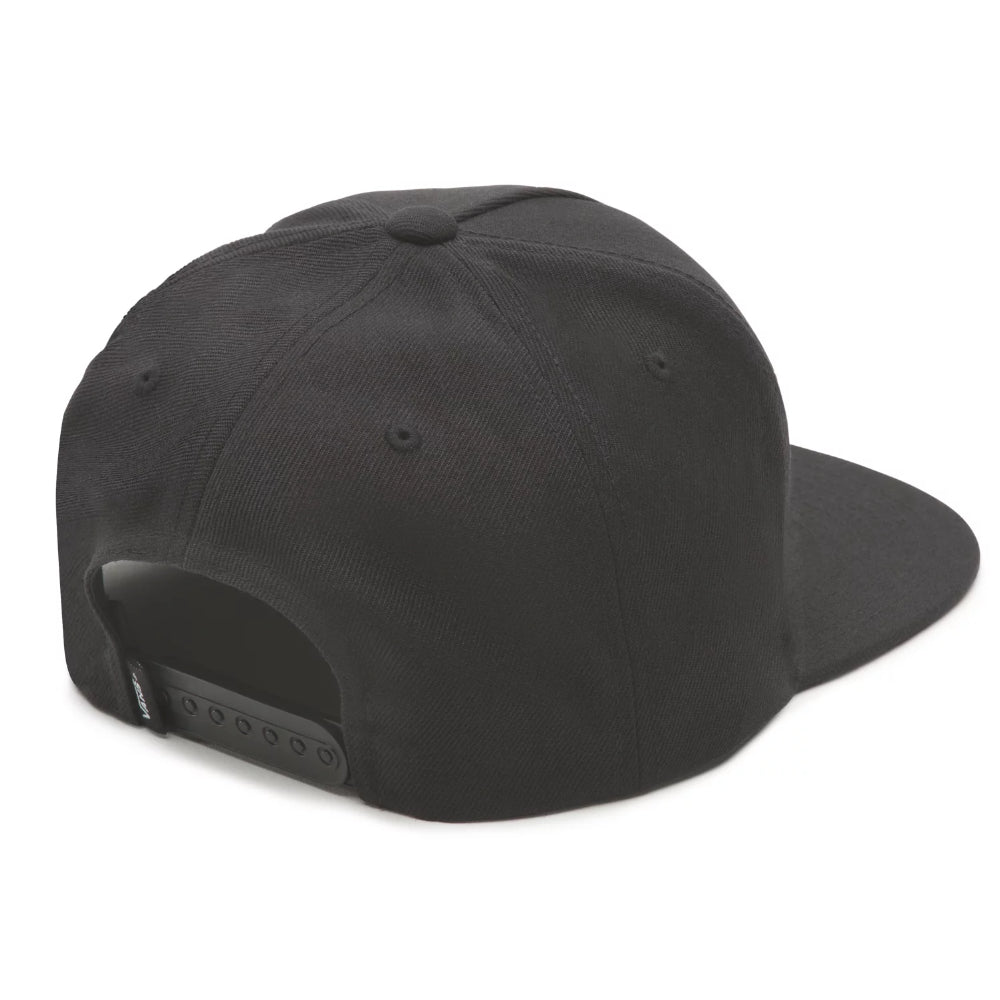 Vans Easy Box Snapback Hat Black Back Strap