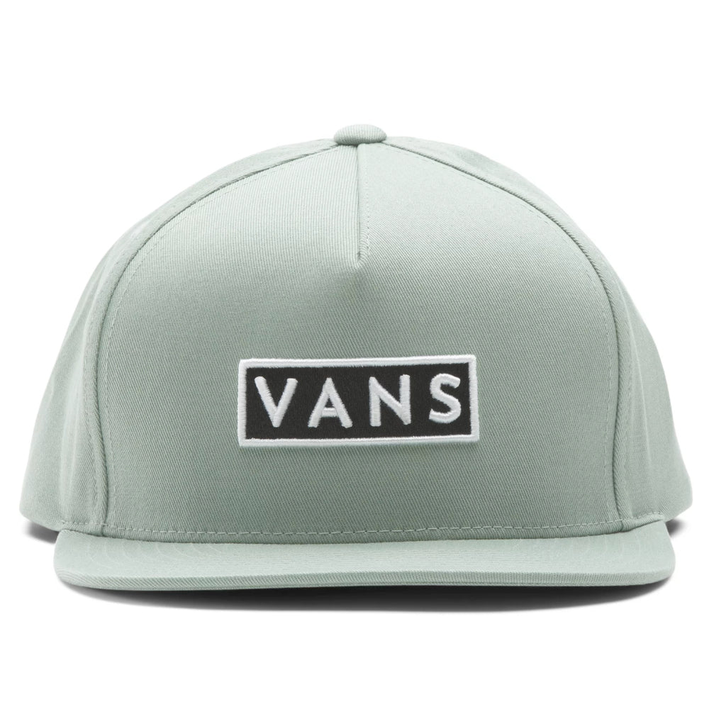 Vans Easy Box Snapback Hat Green Milieu Front