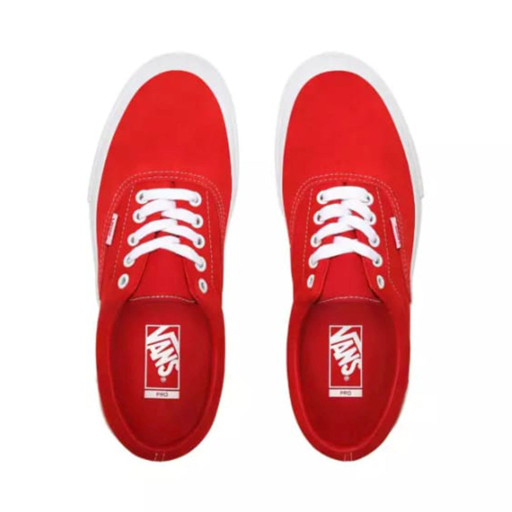 Vans Era Pro Red / White- Shoes Top View