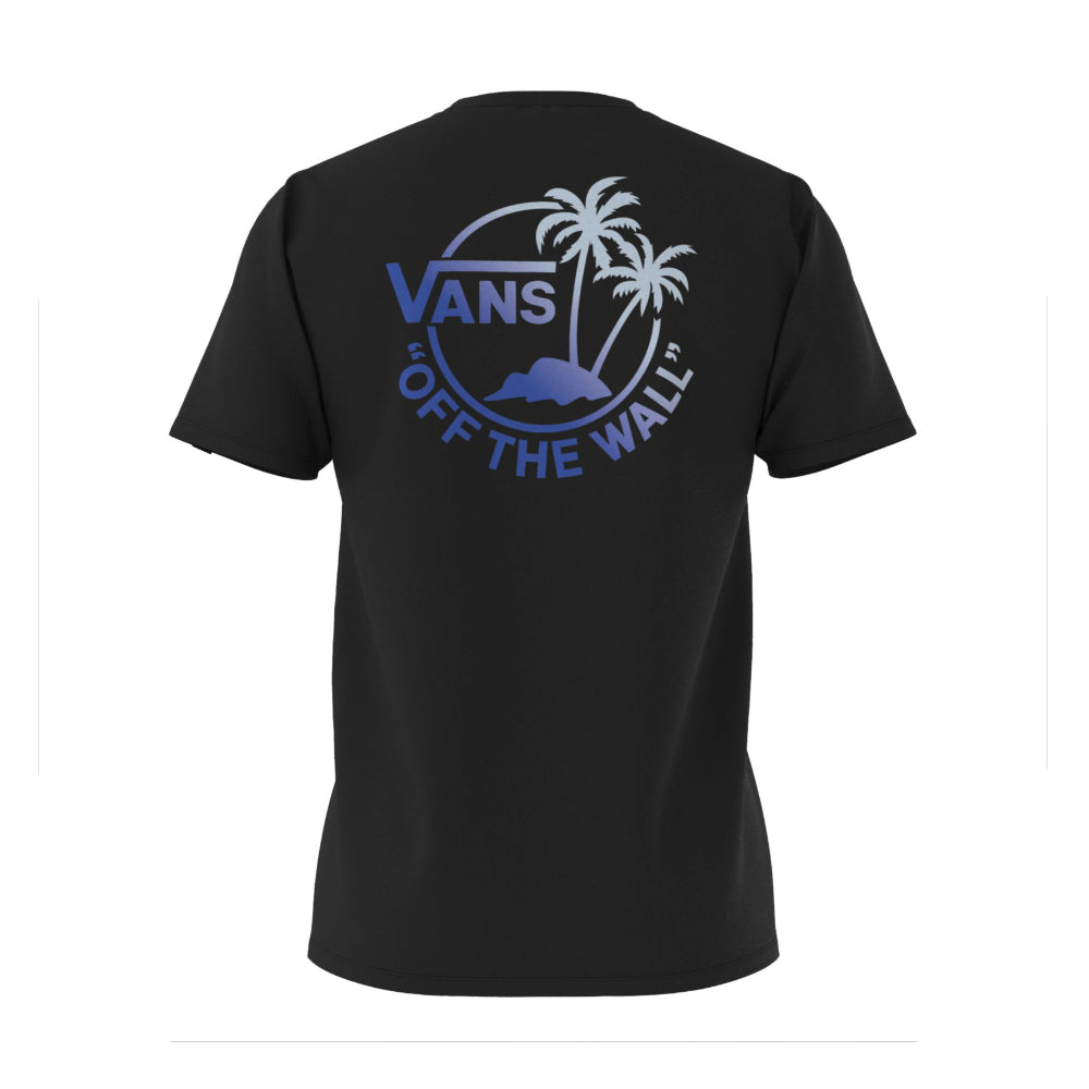 Vans Kids Dual Palm Sun Black T-Shirt Back
