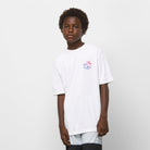 Vans Kids Dual Palm Sun White T-Shirt Front