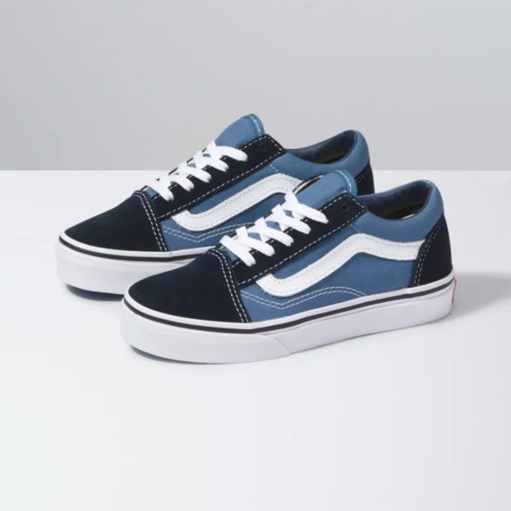 Vans Youth Old Skool Navy True White Shoes