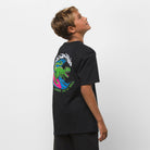 Vans Kids Surf Dino Black T-Shirt Side