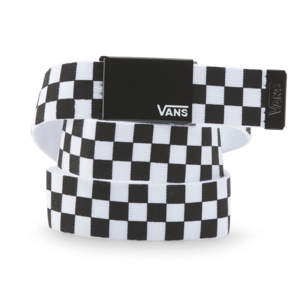 Vans Long Depster Black / White Checker - Belt Roll
