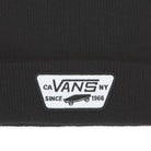 Vans Milford Beanie Black Close Up Patch Logo