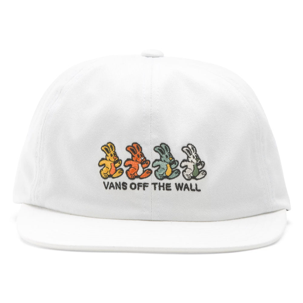 Vans Peace Of Mind Jockey Hat White Front Logo Bunny
