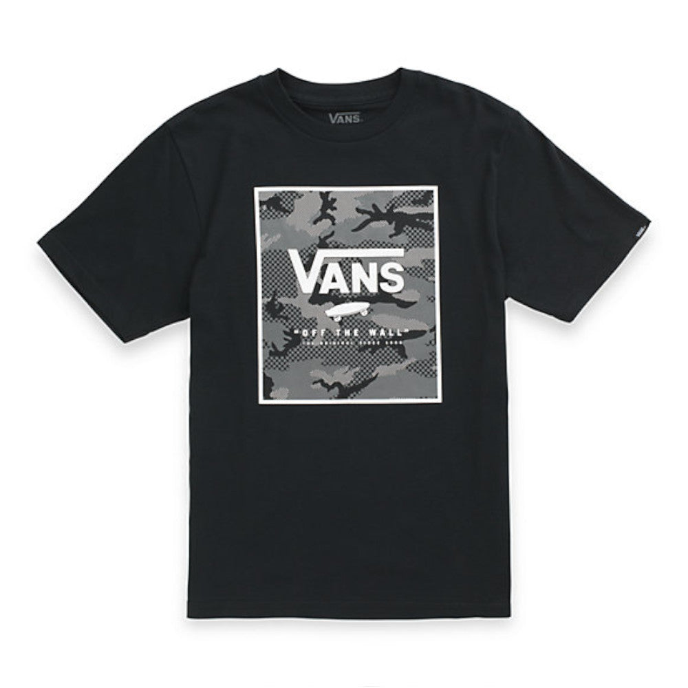 Vans Boys Print Box Black / Pattern Camo - Shirt