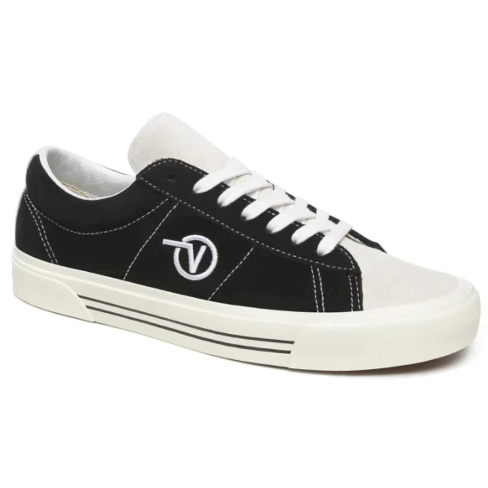 Vans Sid Dx Black/White - Shoes Angle