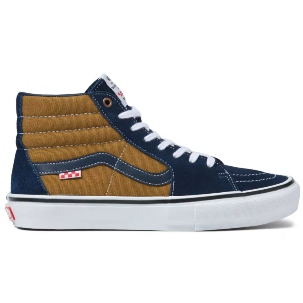 Vans Skate Sk8-Hi Reynolds Navy / Golden Brown - Shoes