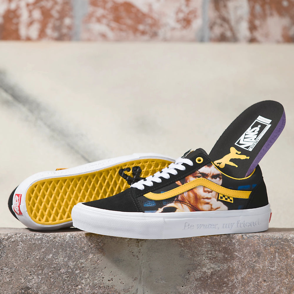 Vans Skate Old Skool Bruce Lee Black Yellow - Shoes