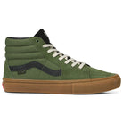 Vans Skate Sk8-Hi Green / Gum Shoe Side