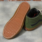 Vans Skate Sk8-Hi Green / Gum Shoes Vulcanized Outsole Waffle