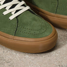 Vans Skate Sk8-Hi Green / Gum Shoes Toe CAp With Duracap