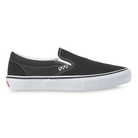 Vans Skate Slip-On Black / White - Shoes Side View Single Shoe