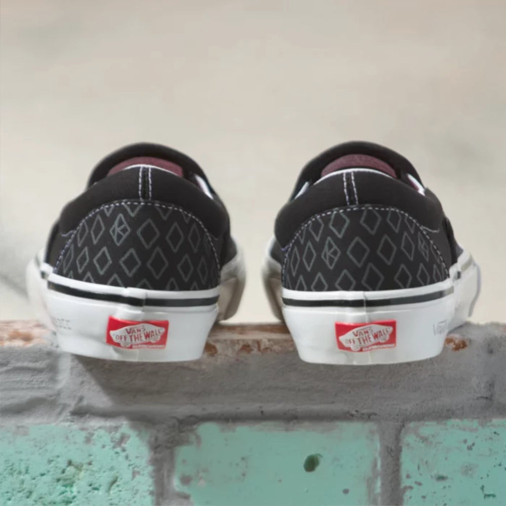 Vans Slip-On Pro Krooked By Natas For Ray Skate Shoes Back