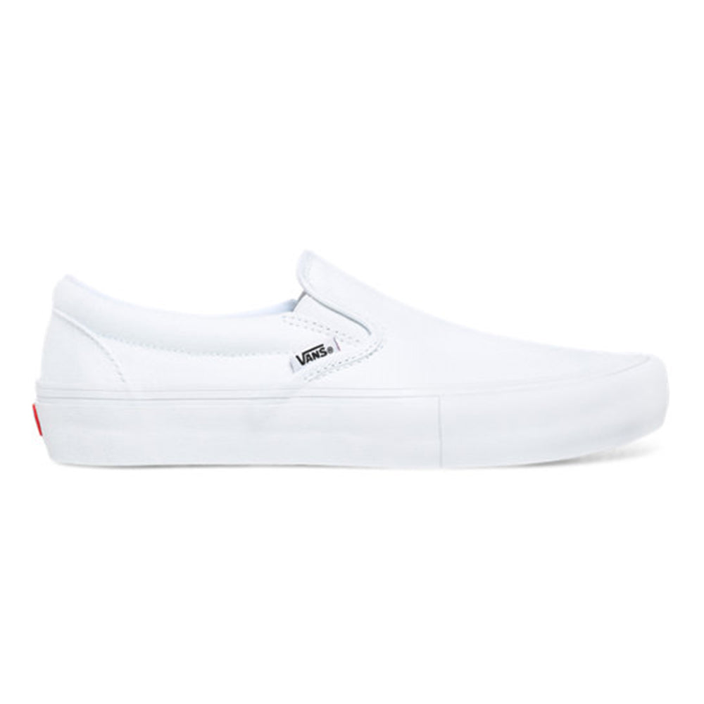 Vans Slip-On Pro White / White - Shoes Side View