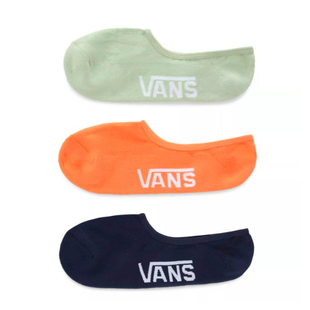 Vans Super No Show Celadon Green 3 Pack - Socks
