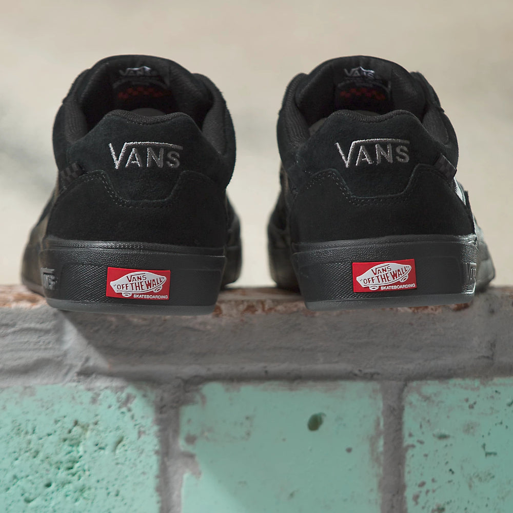 Vans Wayvee Black / Black Shoes Back Logo 