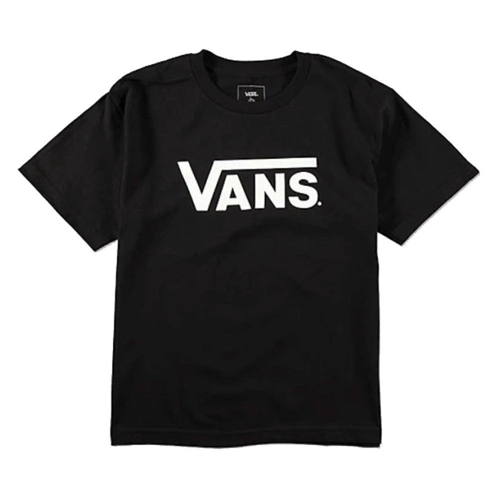 Vans Youth Classic Black White T Shirt