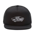 Vans Youth Classic Patch Trucker Black / Black - Hat Front