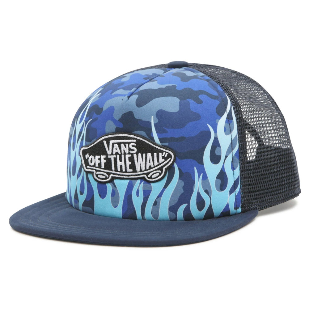 Vans Youth Classic Patch Trucker Plus Flame - Hat