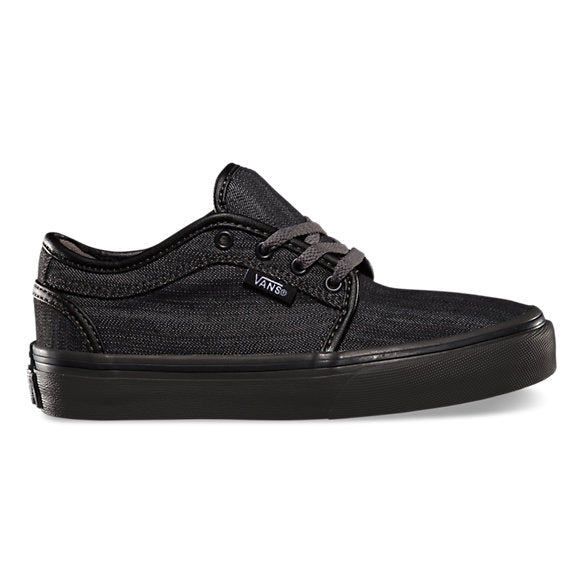 Vans Youth Chukka Low Denim Black Pewter Shoes – Versus Pro Shop