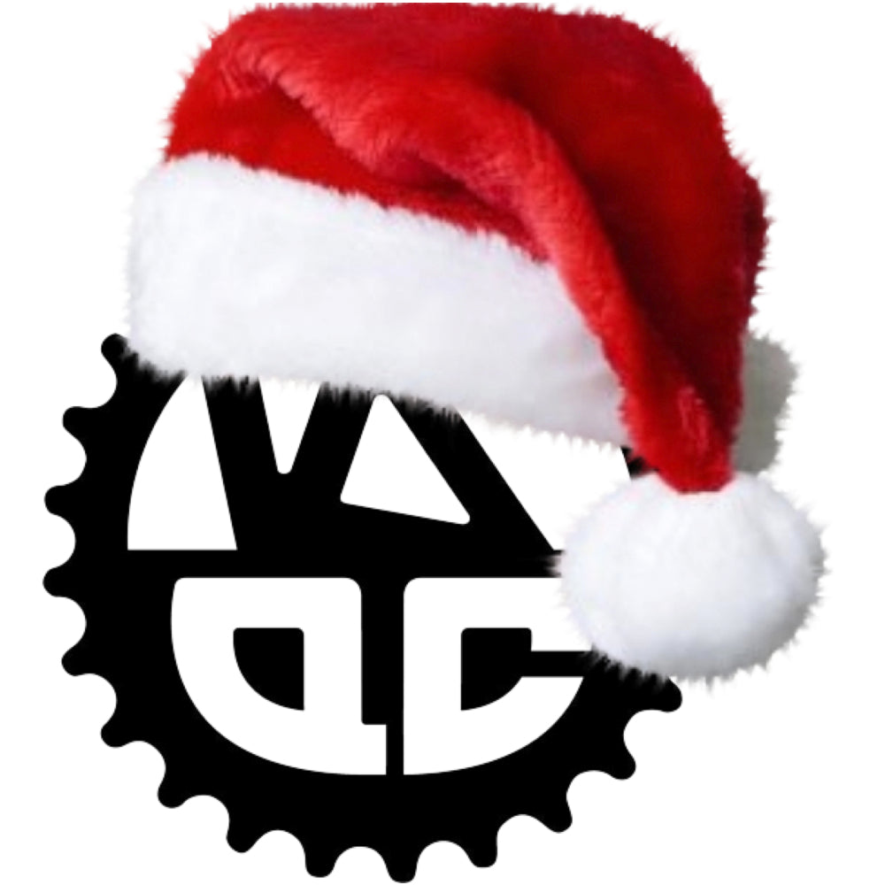 Versus X QC Christmas Logo Sticker Zoom