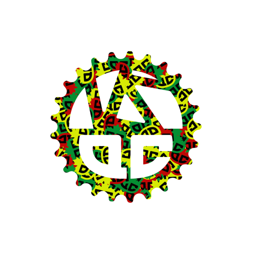 Versus X QC Old In New Rasta Logo Sticker