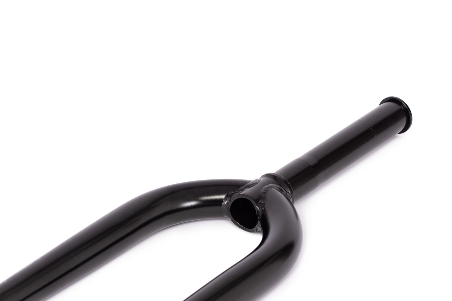 We The People Battleship - BMX Fork Black Close-up