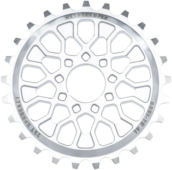 We The People Pathfinder 25T - BMX Sprocket Silver