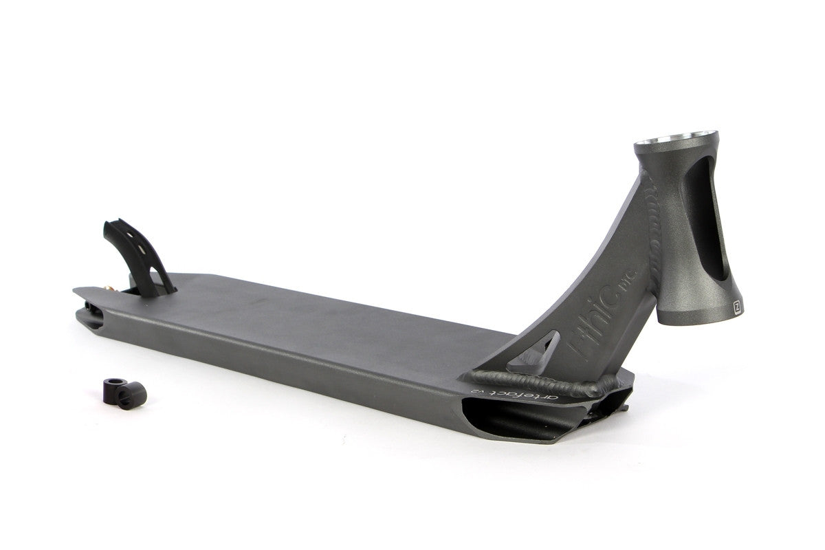 Ethic Artefact V2, Scooter Deck, Park Deck, Grey