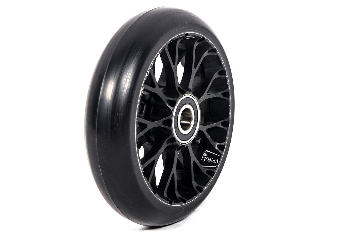 Black Pearl 12STD Venom Double Layer 125mm (PAIR) Scooter Wheels Black