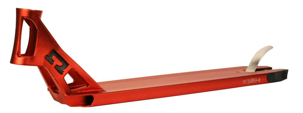 Scooter deck for freestyle scooter, Red