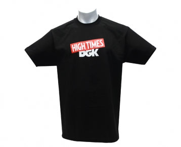 DGK X High Times Logo - T-Shirt Black