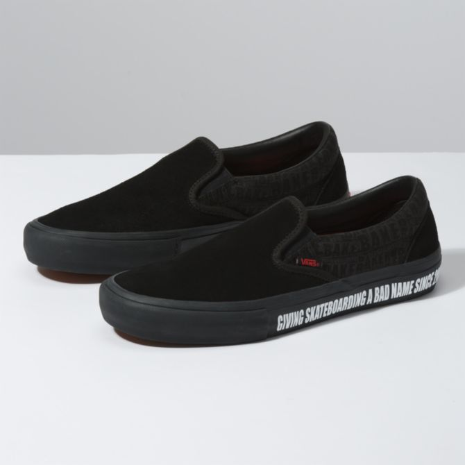 Vans slip on pro discount baker