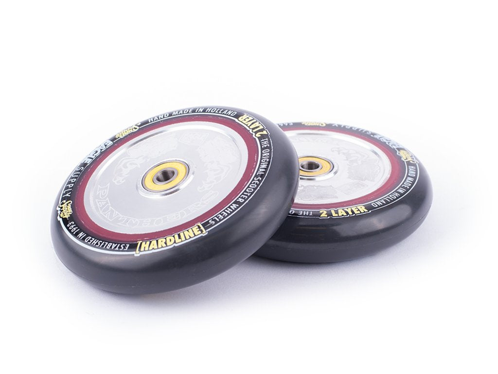 Eagle Hollowtech Silver Core 2 Layers Panthers 110mm (SINGLE) - Scooter Wheel