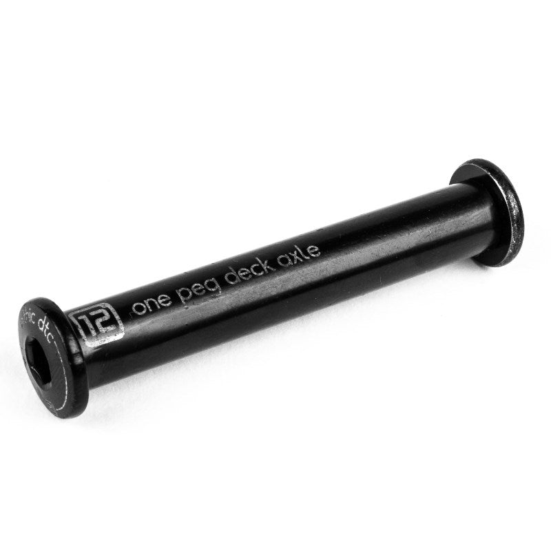 Ethic 12STD Deck Axle For 1 Peg - Scooter Hardware 