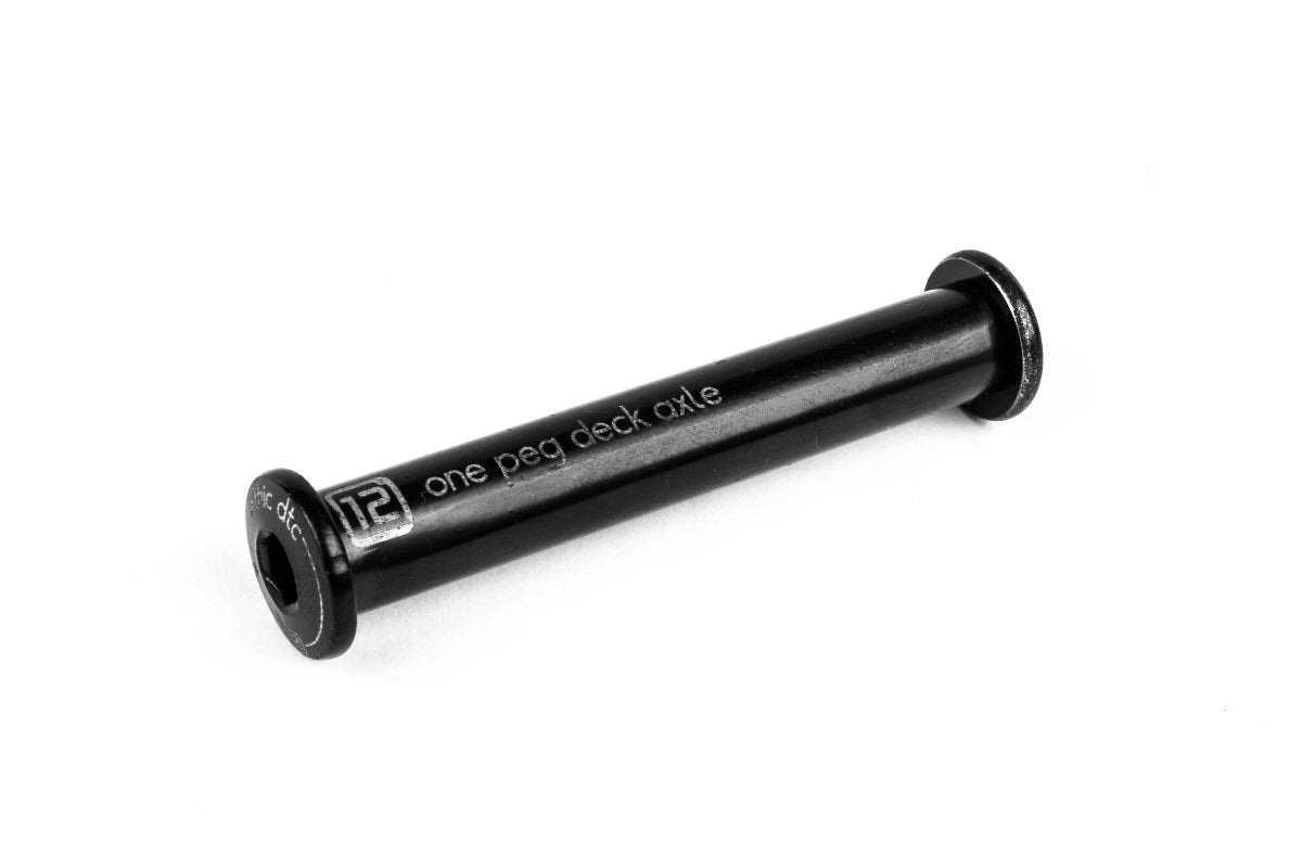 Ethic 12STD Deck Axle For 1 Peg - Scooter Hardware 