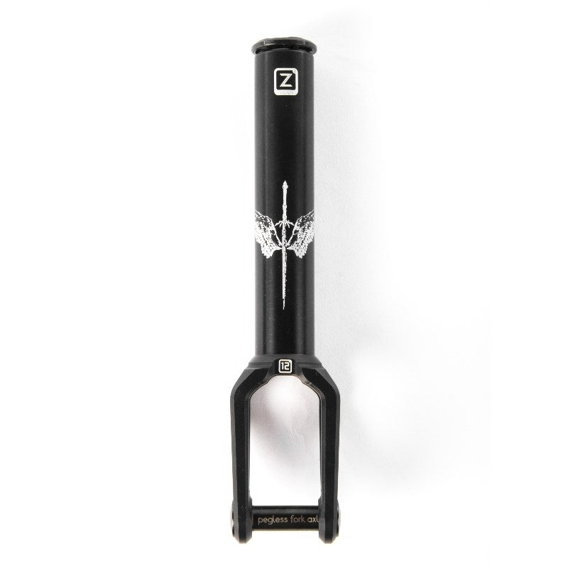 Ethic 12STD Nemesis SCS HIC - Scooter Fork Black Front View