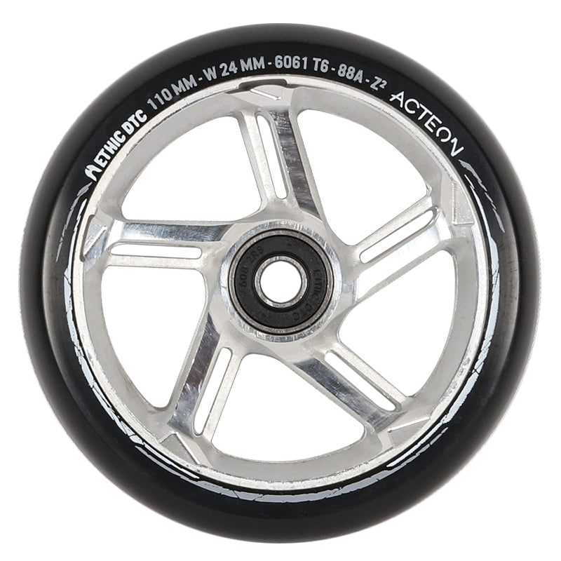 Ethic Acteon 110mm (PAIR) - Scooter Wheels Raw