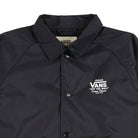 Vans Torrey Coaches Black White - Jacket Close-Up