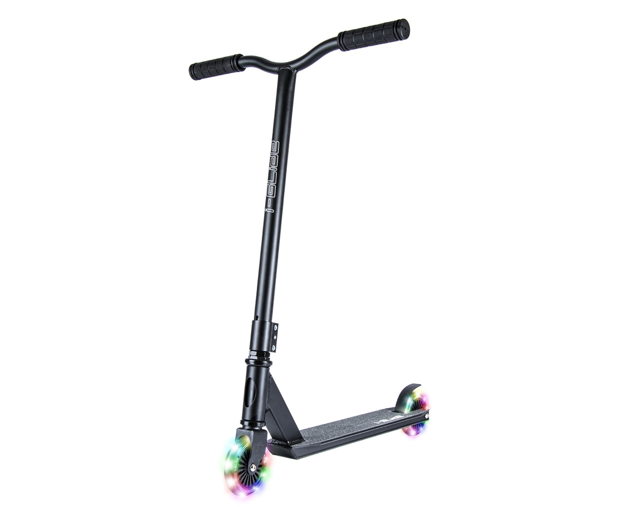 I-Glide JR - Scooter Complete Black Black LED Wheels Light