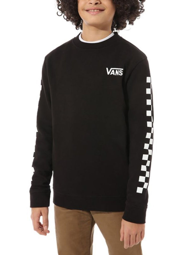 Vans Boys Exposition Checker Crewneck - Shirt Front