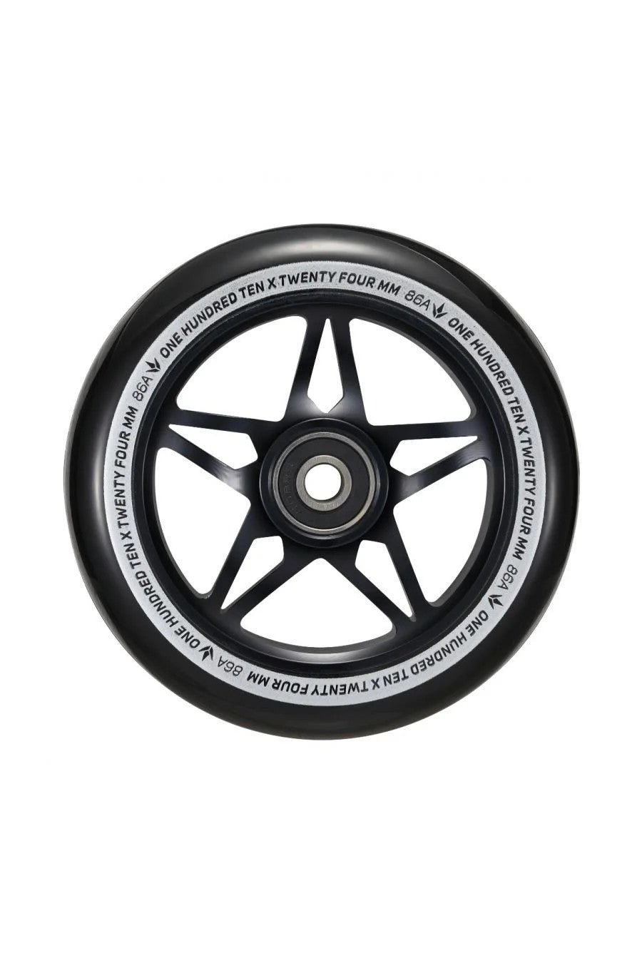 Envy S3 110mm (PAIR) - Scooter Wheels Black Black