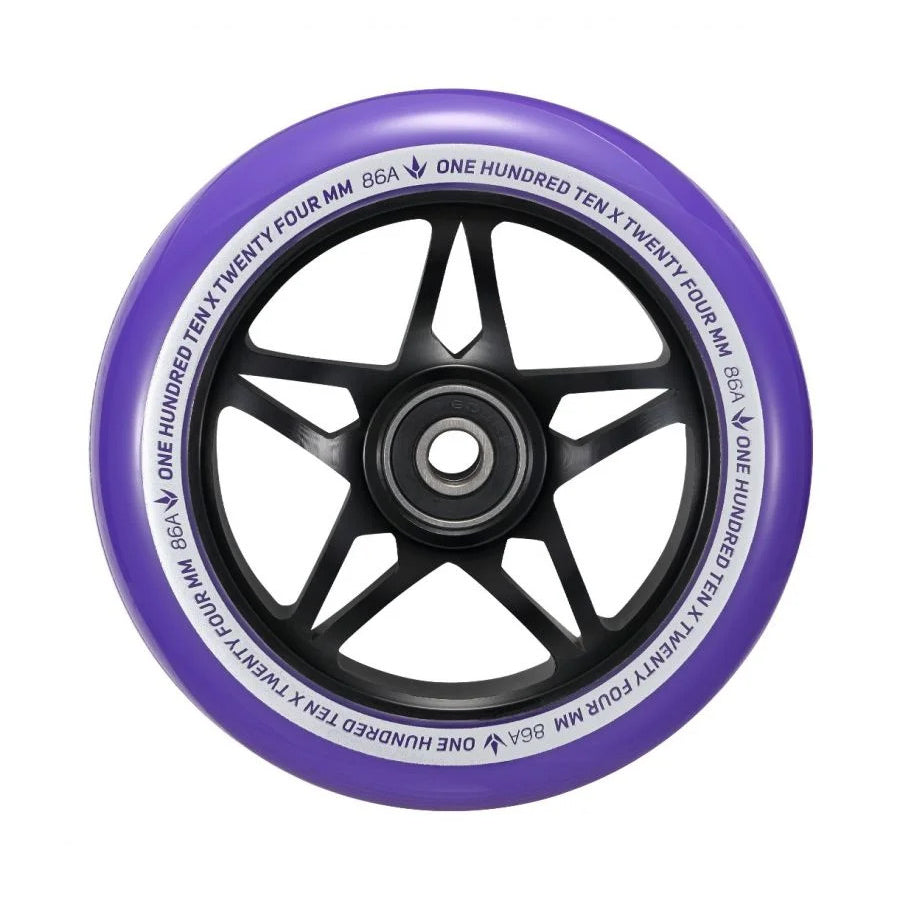 Envy S3 110mm (PAIR) - Scooter Wheels Black Purple