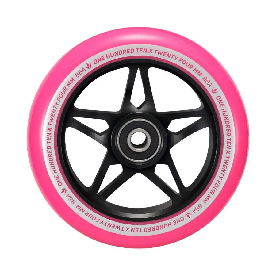 Envy S3 110mm (PAIR) - Scooter Wheels Black Pink