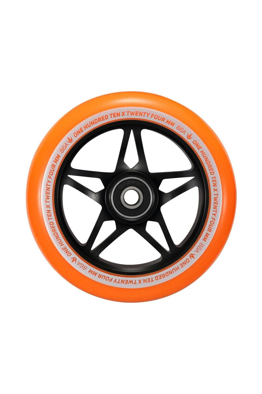 Envy S3 110mm (PAIR) - Scooter Wheels Black Orange